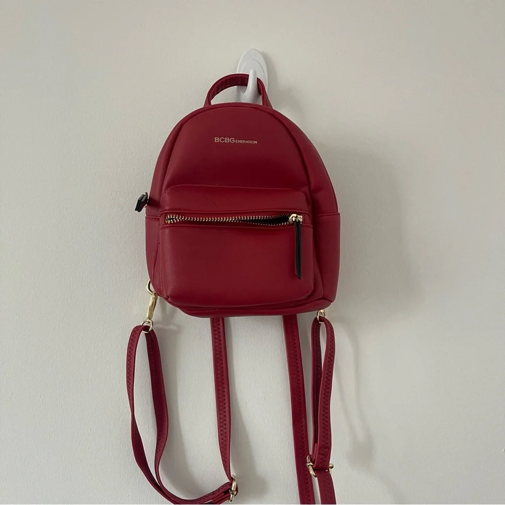 Mini Red Backpack - Picture 1 of 5